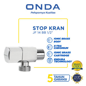 ONDA Stop Kran Toilet / Jet Shower JF 14 BB 1/2”