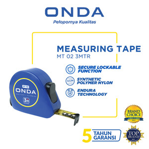 ONDA Measuring Tape / Meteran MT 02 3 METER