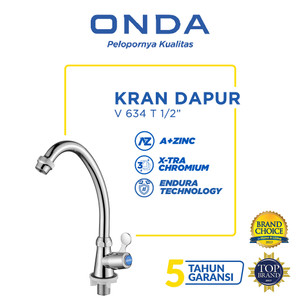 ONDA Kran Dapur Cuci Piring Angsa Tanam Kaku V 634 T