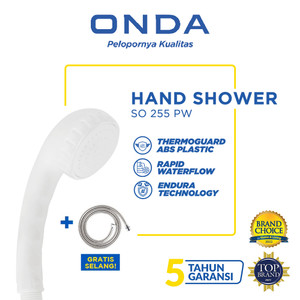 ONDA Hand Shower / Shower Mandi SO 255 PW