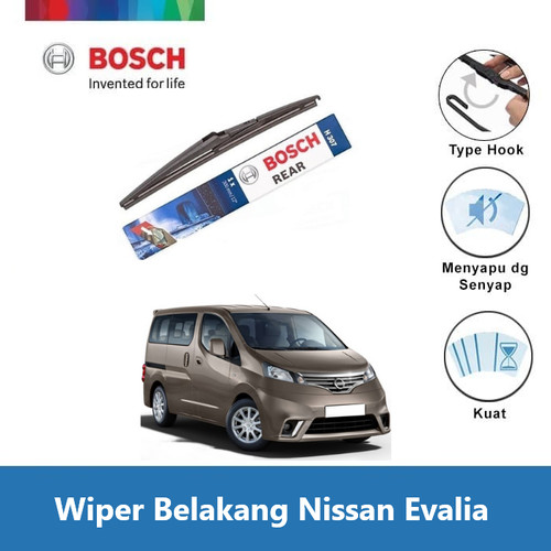 Bosch Rear Wiper Belakang Mobil Nissan Evalia Lock 3 14" H354