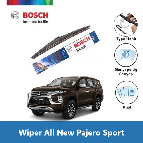 Bosch H250 Wiper Belakang Mobil All New Pajero Sport - 1 Pcs