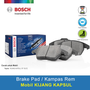 Bosch Kampas Rem Brake Pad Mobil Toyota Kijang Kapsul 1997-2003