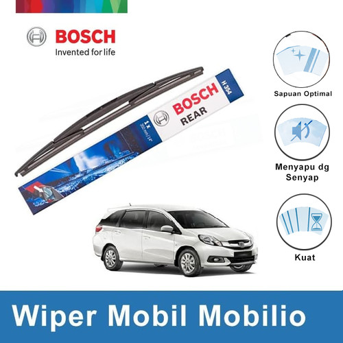 Bosch Rear Wiper Belakang Mobil Honda Mobilio Rock Lock H354