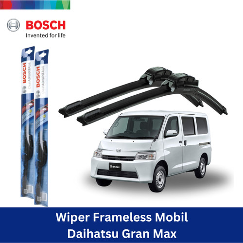 Bosch Sepasang Wiper Mobil Daihatsu Gran Max Frameless 19 & 19