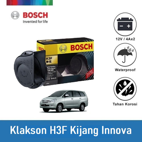 Bosch Klakson Mobil Toyota Kijang Innova H3F Digital Fanfare (Keong)