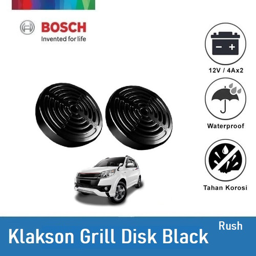 Bosch Klakson Mobil Toyota Rush Europa Grill Disc Black 12V - Set