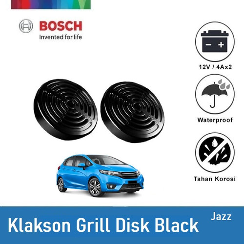 Bosch Klakson Mobil Honda Jazz Europa Grill Disc Black 12V - Set