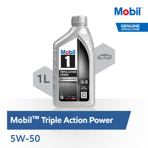 Oli Mesin - Mobil 1 5W-50 (1 liter)