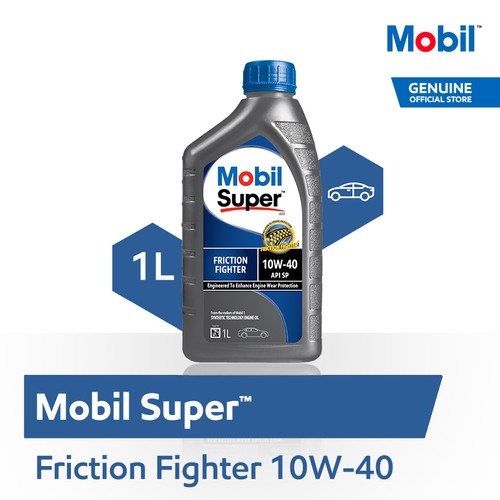 Oli Mesin - Mobil Super™ Friction Fighter 10W-40 (1L)