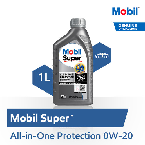 Oli Mesin - Mobil Super™ All-in-One Protection 0W-20 (1 liter)