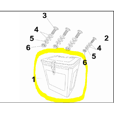 Tool Box Viar Karya 300 cc