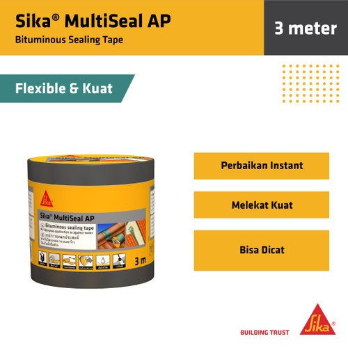 Sika® Multiseal AP 10cm x 3m Perekat Multiguna instan Kebocoran