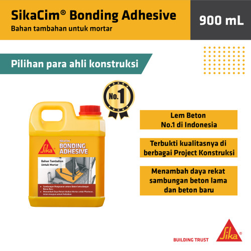 Sikacim Bonding Adhesive Bonding Agent Lem Beton 900ml