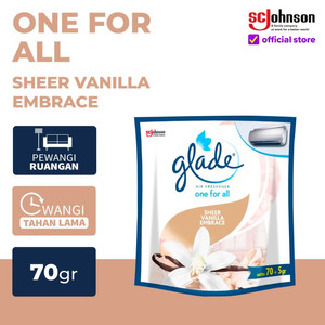 Glade One For All Pengharum Ruangan - Sheer Vanilla Embrace 70g