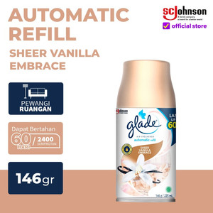 Glade Matic Spray Sheer Vanilla Embrace Refill 146gr