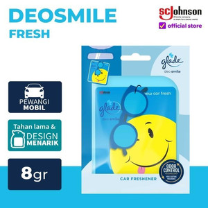 Glade Deo Smile Car Refreshner Pengharum Mobil 8gr