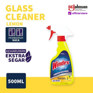 Windex Glass Cleaner Pump 500ml Pembersih Kaca