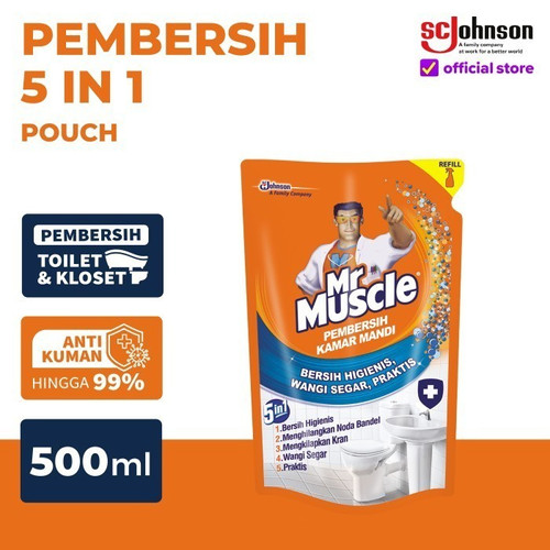 Mr Muscle Pembersih Kamar Mandi 5 In 1 / Pembersih Toilet