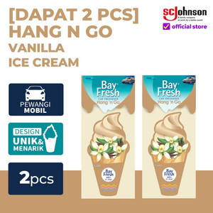 (Dapet 2Pcs) Bayfresh Hang N Go Vanilla Ice Cream