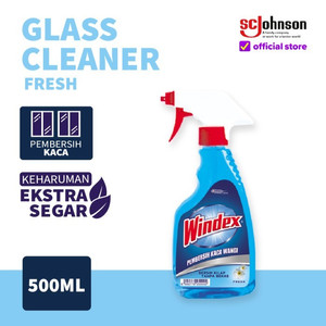 Windex Liquid Fresh Pump 500mL Pembersih Kaca Serbaguna