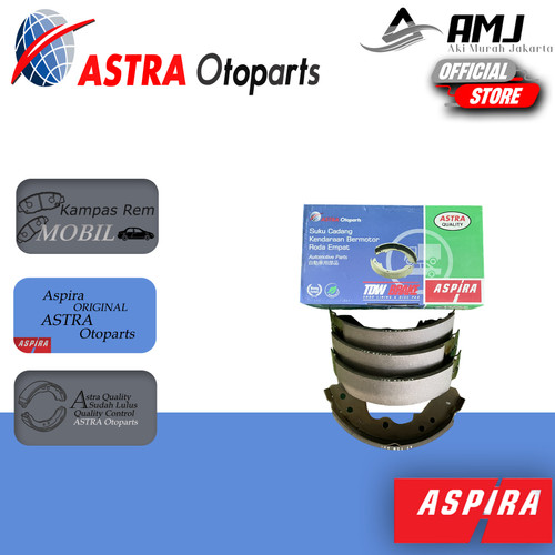 Kampas Rem Belakang / Brake Shoe Isuzu Panther Tdw Astra Original