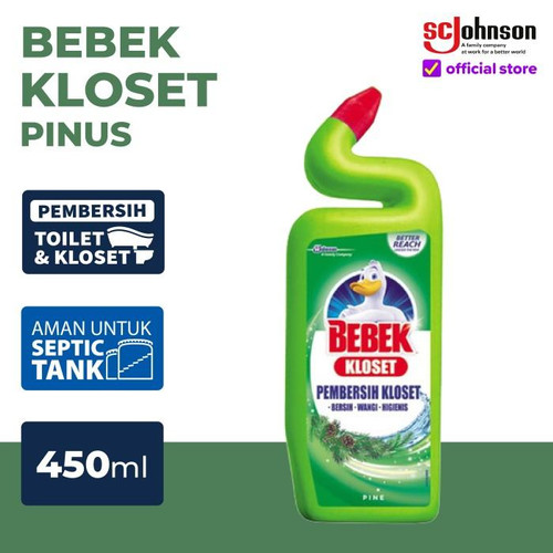 Bebek Kloset Pinus botol 450mL Pembersih Toilet