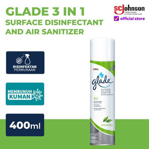 Glade 3in1 Surface Disinfectant & Air Sanitizer 400ml