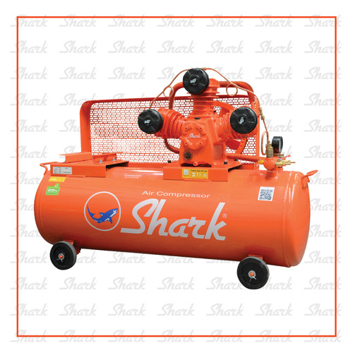 Kompresor angin 2hp Shark unloading tanpa penggerak