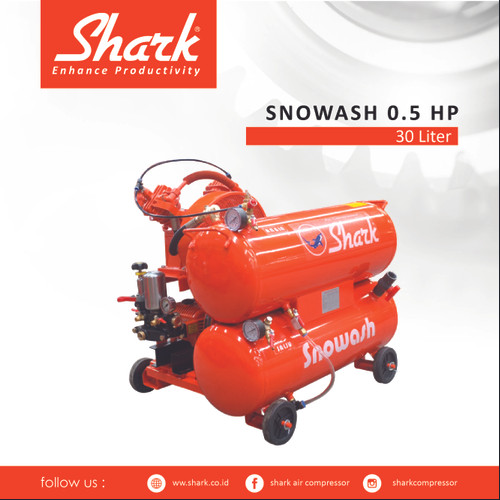 Snowash Shark 30liter/ mesin cuci motor & mobil