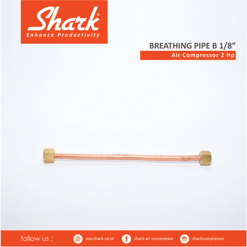 Breathing pipe B kompresor Shark unloading 2hp