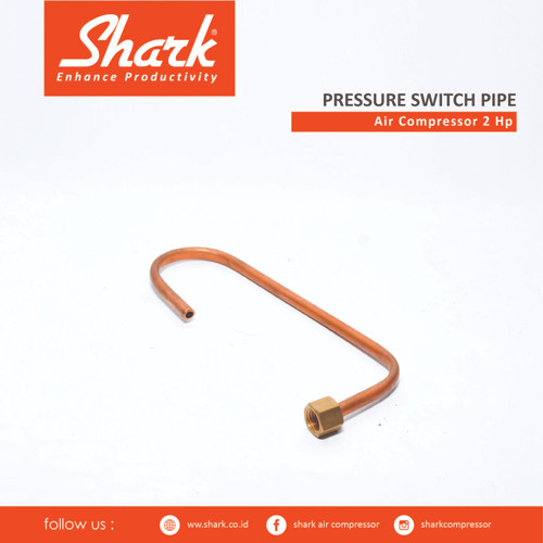 Pressure Switch pipe kompresor Shark 2Hp