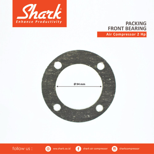 Packing Front Bearing Case kompresor Shark 2Hp