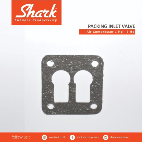 Packing inlet valve kompresor Shark 1-2Hp