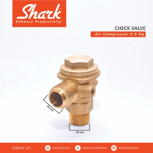 Check Valve kompresor Shark 3-5Hp