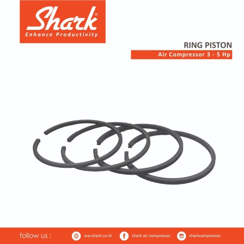 Ring Piston Kompresor Shark 3-5Hp