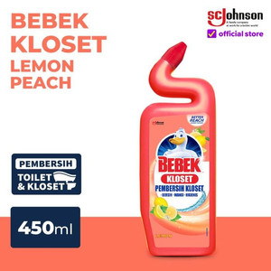 Bebek Kloset Lemon Peach 450mL Pembersih Kamar Mandi