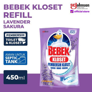 Bebek Kloset Lavender Sakura Pembersih Kloset Pouch 450mL