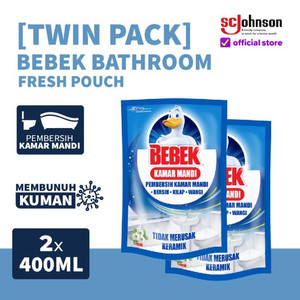 [Twin Pack] Bebek Bathroom Fresh Pouch 400mL x 2pcs