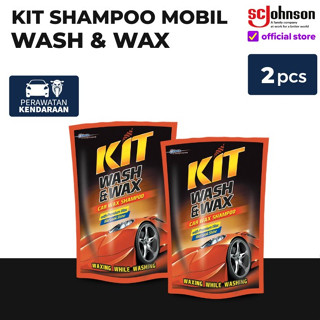 Kit Shampoo Mobil Wash & Wax Pouch 400mL x 2pcs