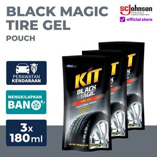 (Dapat 3 pcs) Kit Black Magic Tire Gel Pouch 180ml