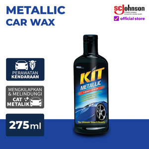 Kit Car Wax Metallic Liquid 275ml Mengkilapkan Melindungi Cat