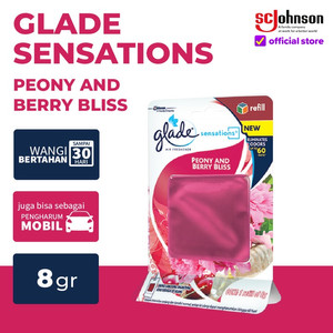 Glade Sensations Pengharum Ruangan - Peony & Berry Bliss 8gr