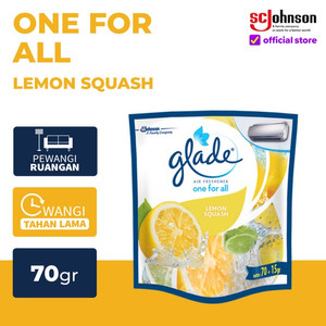 Glade One For All Pengharum Ruangan - Lemon Squash 70gr