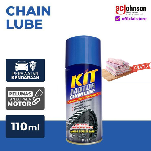 Kit Motor Chain Lube Aerosol 110mL (PULAU JAWA ONLY)