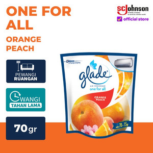 Glade One For All Pengharum Ruangan - Orange Peach 70gr