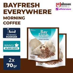 Bayfresh Everywhere Morning Coffee 70gr x 2pcs