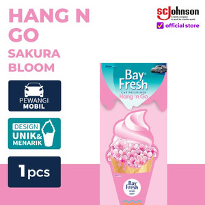 Bayfresh Hang N Go Sakura Bloom Parfum Mobil