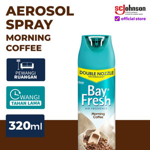 Bayfresh Aerosol Morning Coffee 320mL - Pengharum Ruangan