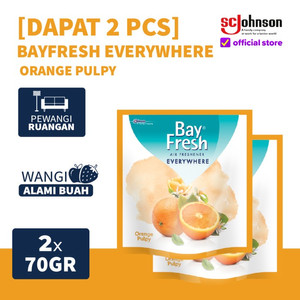 [Dapat 2 pcs] Bayfresh Everywhere Orange 70gr x 2pcs